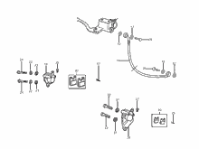 Bremschlauchen - Bremszangen