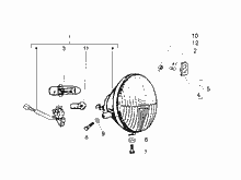 Vorderleuchten - Blinkleuchten
