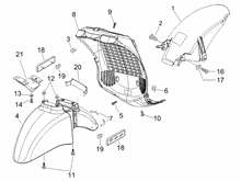 Radgehäuse - Radkotflügel