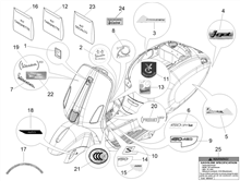 Plaketten - Verzierungen