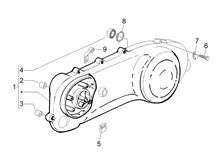 Kurbelwelledeckel - Kühlung kurbelgehäuse