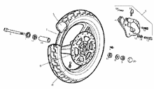 Bremstrommel hinterrad