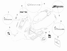 Plaketten - Verzierungen