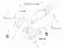 Plaketten - Verzierungen