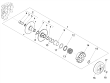 Getriebene riemenscheeiben
