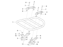 Hinterer Gepäckträger