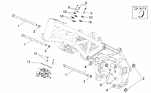 Fussrasten - Ständer
