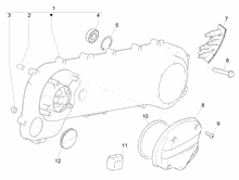 Kurbelwelledeckel - Kühlung kurbelgehäuse