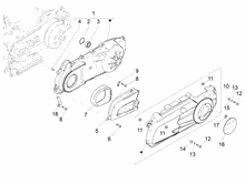Kurbelwelledeckel - Kühlung kurbelgehäuse