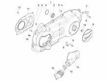 Kurbelwelledeckel - Kühlung kurbelgehäuse
