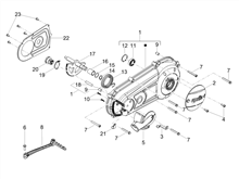 Kurbelwelledeckel - Kühlung kurbelgehäuse
