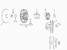 Getriebene riemenscheeiben