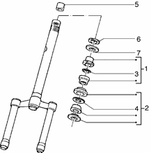 Stoßdämpfer hinten
