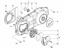 Kurbelwelledeckel - Kühlung kurbelgehäuse