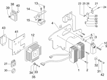 Spannungsreglerern - Elektronisches Steuergerern - Zündspule