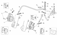 Hinterrad Scheibenbremse