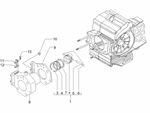 Einheit Zylinder-Kolben-Kolbenbolzen