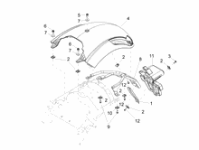 Hinteres schutzblech