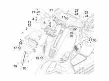 Vorderleuchten - Blinkleuchten