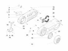 Kurbelwelledeckel - Kühlung kurbelgehäuse