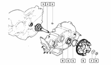 Stoßabfangendes vorgelegerad