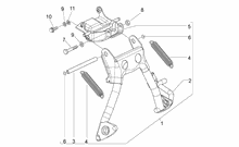 Fussrasten - Ständer