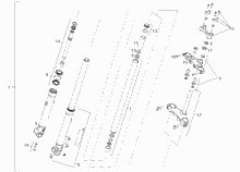 Schwinge - Stoßdämpfer