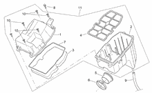 Öl- und Kraftstofftank
