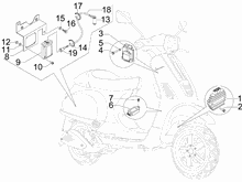 Spannungsreglerern - Elektronisches Steuergerern - Zündspule
