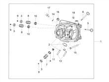 Zylinderkopf - ventile