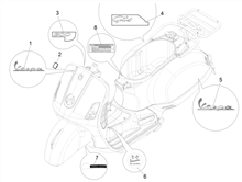 Plaketten - Verzierungen