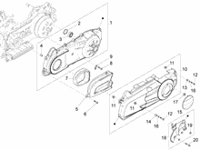 Kurbelwelledeckel - Kühlung kurbelgehäuse