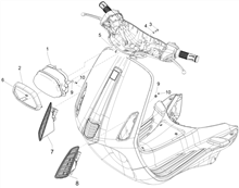 Vorderleuchten - Blinkleuchten