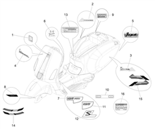 Plaketten - Verzierungen