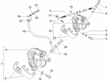 Bremschlauchen - Bremszangen