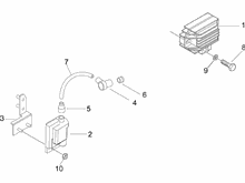 Spannungsreglerern - Elektronisches Steuergerern - Zündspule
