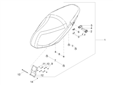 Hinterabdeckung - Kotflügellappen