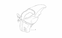 Rear headlight - Top box