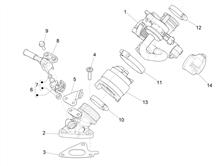 Drosselkörper - Einspritzdüse – Ansaugstutzen