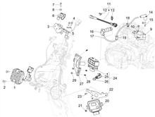 Spannungsreglerern - Elektronisches Steuergerern - Zündspule