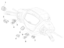 Wechselschalter - Umschalter - Druckschalter - Schalter