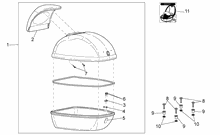 Sitz - Gepäckträger