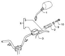Stossdämpfer vorderer
