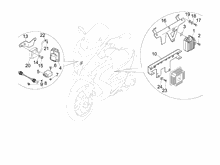 Spannungsreglerern - Elektronisches Steuergerern - Zündspule