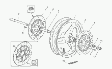 Fussrasten - Ständer