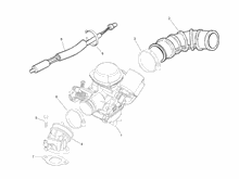 Vergaser, komplett - Ansaugstutzen