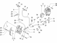 Bremschlauchen - Bremszangen