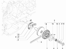 Antriebsriemenscheibe