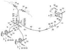 Bremschlauchen - Bremszangen