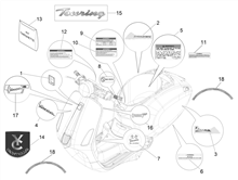 Plaketten - Verzierungen